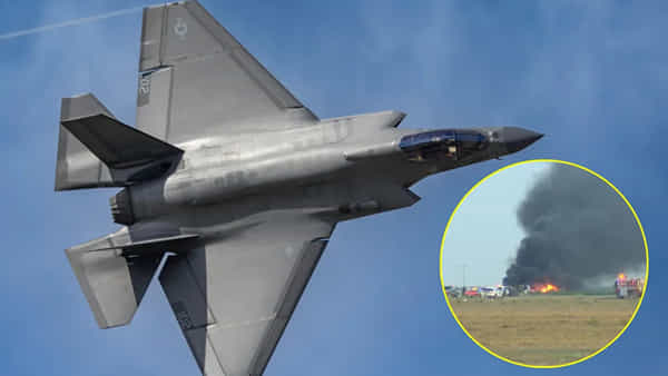 US Navy F-35 Crash: కూలిన మరో యుద్ధ విమానం..అమెరికాకు గర్వకారణంగా భావించే ఫైటర్ జెట్లో సాంకేతిక లోపం..