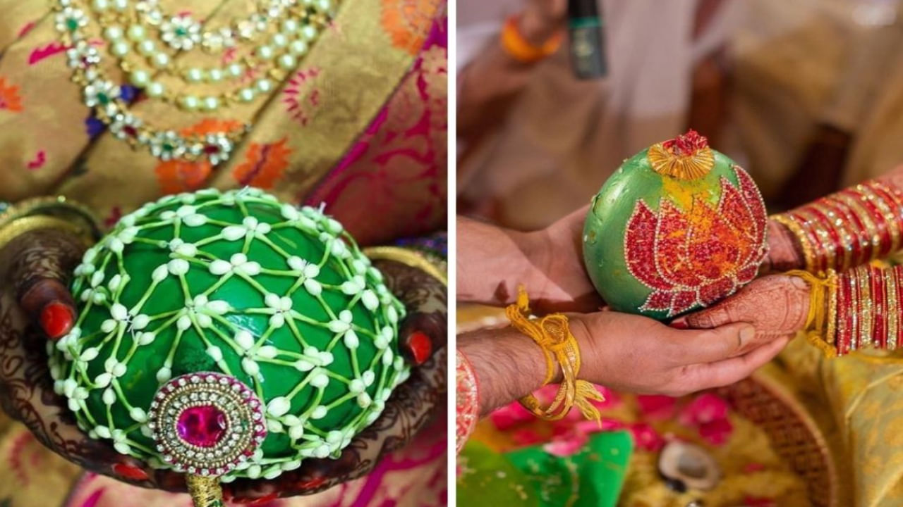 Indian Weddings: వధూవరుల చేతిలో కొబ్బరిబోండమే ఎందుకు ఉంచుతారు.. దీని వెనక ఇంత స్టోరీనా?