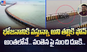 భోజనానికి వస్తున్నా అని తల్లికి ఫోన్.. అంతలోనే.. వీడియో భోజనానికి వస్తున్నా అని తల్లికి ఫోన్.. అంతలోనే.. వీడియో