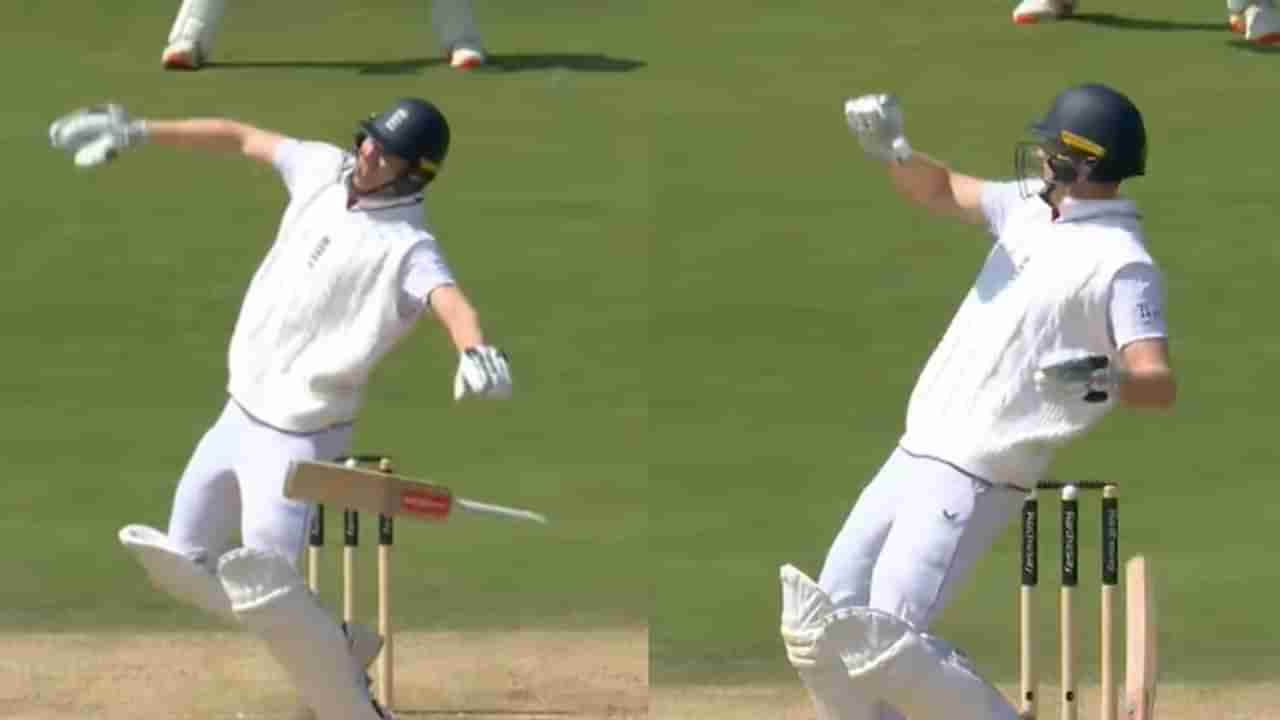 Jasprit Bumrah : ఇంగ్లాండ్ బ్యాట్స్ మెన్ను పోయించిన బూమ్రా..దెబ్బకు బ్యాట్ వదిలి..