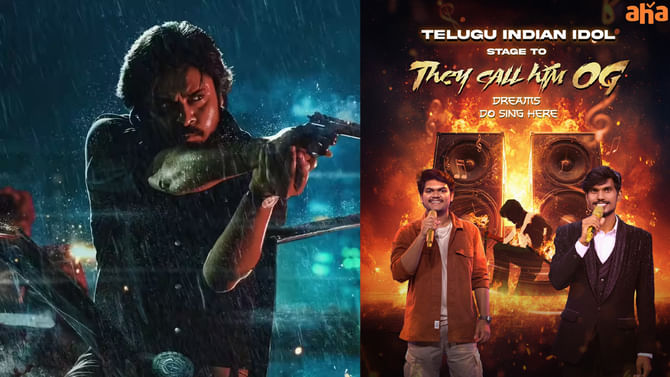 పవన్ కల్యాణ్ ఓజీలో పాట పాడిన ఆహా తెలుగు ఇండియన్ ఐడల్ సింగర్స్