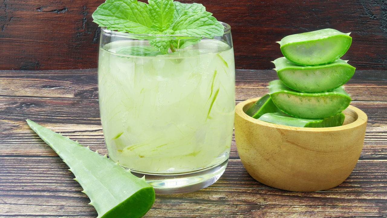 Aleo Vera Juice In Glass