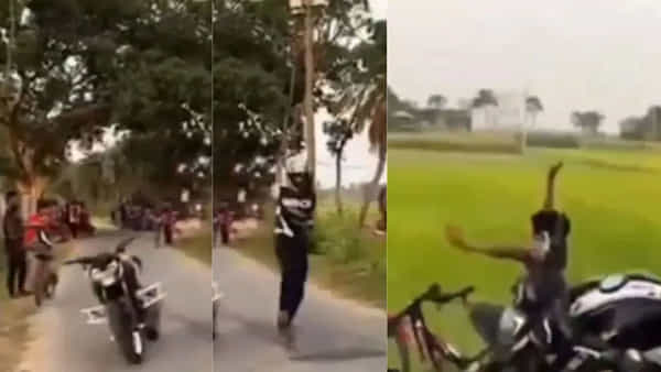 Viral Video: నీ స్టంట్ బొందలవడ... అనవసరంగా పోరడు పోతుండె గదరా... సోషల్ మీడియాలో స్టన్నింగ్ వీడియో