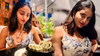 నీలి రంగు చీరలో అందాల నెరజాణ.. అమృత అందానికి ఫిదా అవుతున్న ఫ్యాన్స్