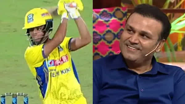 Video: అచ్చం తండ్రిలాగే.. టీమిండియా బౌలర్ను ఉతికి ఆరేసిన సెహ్వాగ్ పెద్ద కొడుకు!