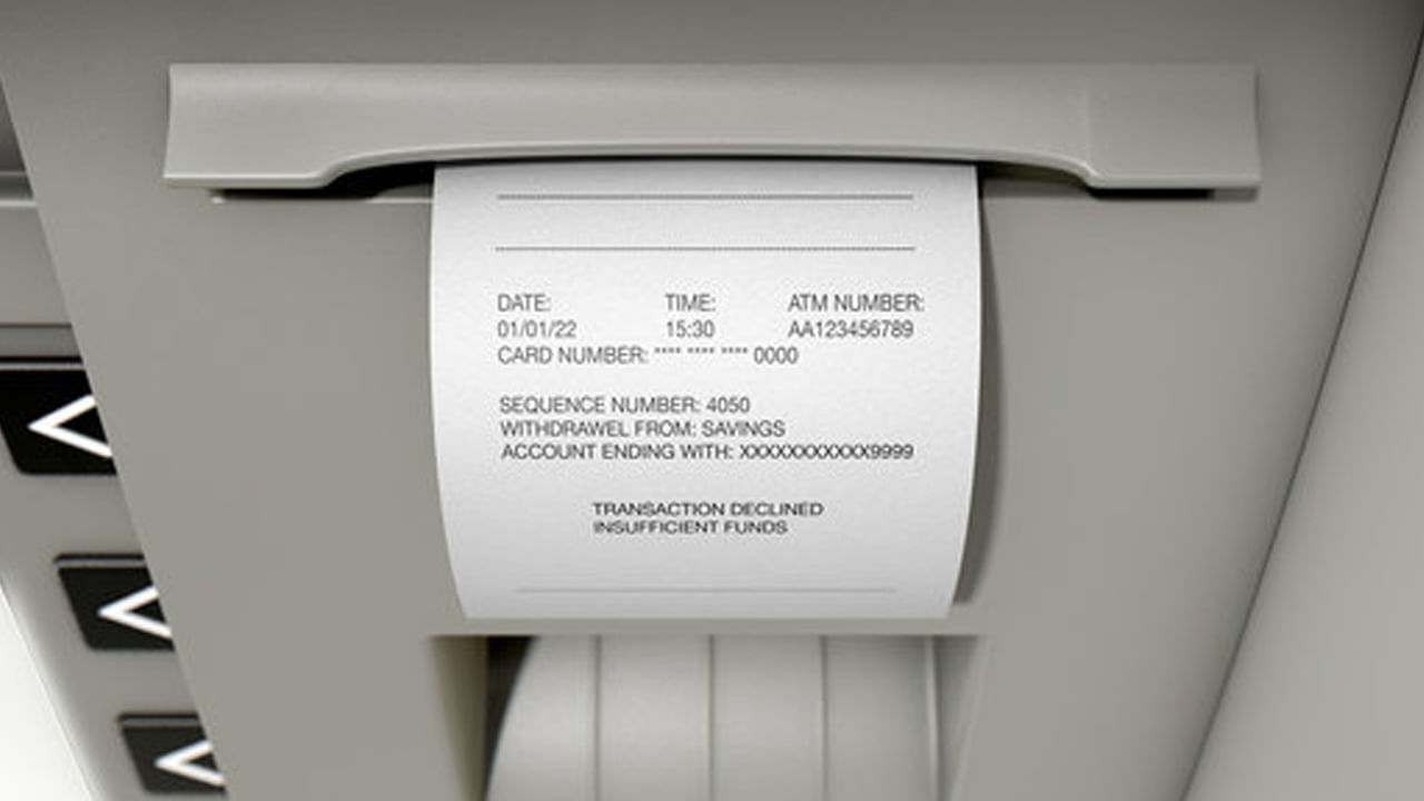Atm Slip