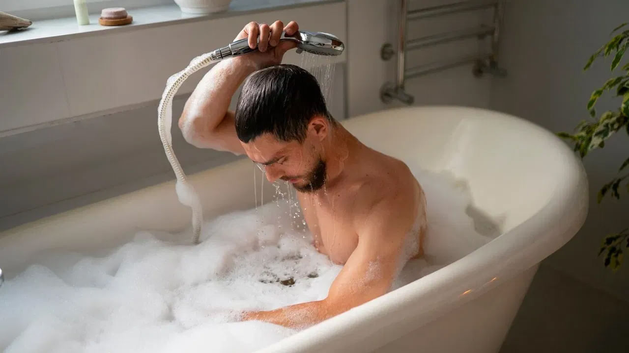 ప్రతిరోజూ స్నానం చేయడం ఇకపై కంపల్సరీ కాదు. చర్మ ఆరోగ్యాన్ని కాపాడుకోవడానికి మనం తెలివైన స్నాన పద్ధతిని అవలంబించాలని నిపుణులు అంటున్నారు. ఇది మీ దినచర్య, చర్మ రకం, వాతావరణంపై ఆధారపడి ఉంటుంది. అధికంగా స్నానం చేయడం వల్ల చర్మం యొక్క సహజ రక్షణ దెబ్బతింటుంది. అమెరికాలోని హార్వర్డ్ విశ్వవిద్యాలయంతో సహా అనేక వైద్య సంస్థలు వారానికి 2 నుండి 3 సార్లు స్నానం చేయడం సరిపోతుందని, ముఖ్యంగా ఎక్కువ శారీరక శ్రమ చేయని లేదా చల్లని ప్రాంతాల్లో నివసించే వారికి ఇది వర్తిస్తుందని చెప్పాయి.