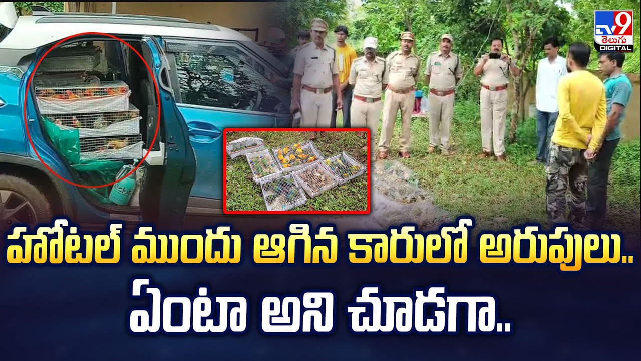 హోటల్ ముందు ఆగిన కారులో అరుపులు.. ఏంటా అని చూడగా