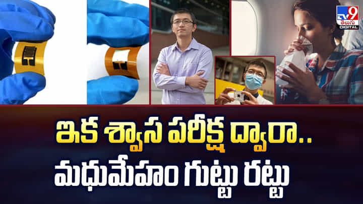 ఇక శ్వాస పరీక్ష ద్వారా.. మధుమేహం గుట్టు రట్టు వీడియో ఇక శ్వాస పరీక్ష ద్వారా.. మధుమేహం గుట్టు రట్టు వీడియో