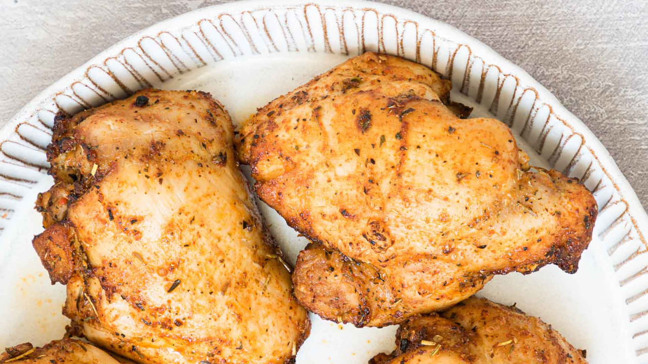 Chicken In Plate