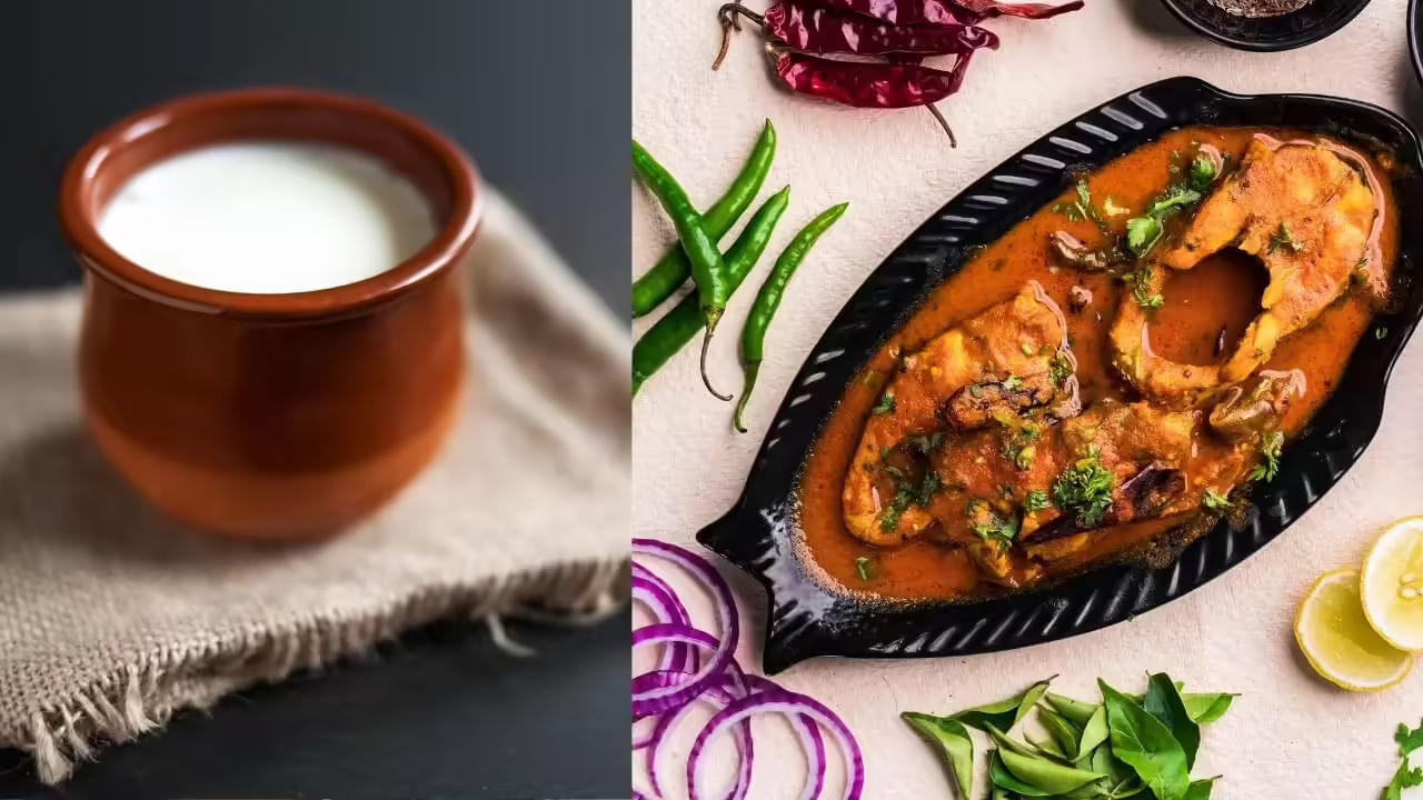 చేపలు ప్రోటీన్ అధికంగా ఉండే ఆహారం.పెరుగు పాల ఉత్పత్తి కావడంతో ఇందులో క్యాల్షియం ఉంటుంది. ఈ రెండింటిని కలిపి తినడం వల్ల జీర్ణవ్యవస్థపై భారం పడుతుంది. ప్రోటీన్, పాల ఉత్పత్తుల కలయిక జీర్ణవ్యవస్థలో గ్యాస్ ఉత్పత్తికి కారణమవుతుంది. దీనివల్ల అసౌకర్యం, ఉబ్బరం వంటివి వస్తాయి. చేపలలో ఉండే అధిక ప్రోటీన్ కంటెంట్ పెరుగుతో కలిపినప్పుడు ఆమ్లత్వాన్ని ప్రేరేపిస్తుంది. ముఖ్యంగా యాసిడ్ రిఫ్లక్స్ బారిన పడేవారికి.