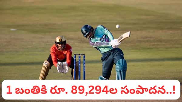1 బంతికి రూ. 89,294ల సంపాదన.. ఈ ప్లేయర్ లెక్కలు చూస్తే మతిపోద్దంతే..