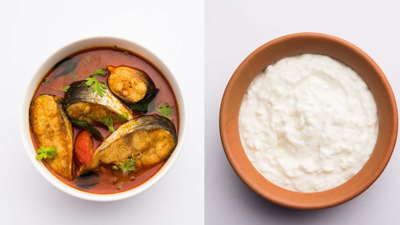 మీకు అలెర్జీ ఉంటే చేపలు, పెరుగు కలిపి తీసుకోవడం వల్ల చర్మంపై దద్దుర్లు, దురదకు కారణం అవుతాయి. జీర్ణ సమస్యలు, అలెర్జీలు సంభవించవచ్చు. ఆయుర్వేదంలో కూడా  చేపలను ఆరోగ్యకరమైన ఆహారంగా పరిగణిస్తారు. కానీ దానిని పెరుగుతో కలపడం వల్ల కఫం పెరుగుతుంది. ఫలితంగా దగ్గు వస్తుంది. ఇది తీవ్రం అయితే అనారోగ్య సమస్యలు వస్తాయి.