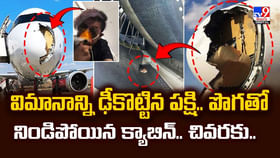 విమానాన్ని ఢీకొట్టిన పక్షి.. పొగతో నిండిపోయిన క్యాబిన్.. విమానాన్ని ఢీకొట్టిన పక్షి.. పొగతో నిండిపోయిన క్యాబిన్..