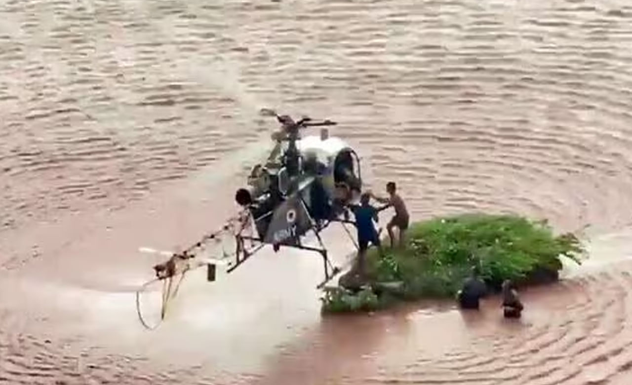 Floods Punjab: డేర్ డెవిల్ ఆపరేషన్ చేపట్టిన భారత్ ఆర్మీ.. వరదల్లో చిక్కుకున్న 27 మందిని ఎయిర్ లిఫ్ట్ చేసిన వాయుసేన. – Telugu News | Flood Horror In Punjab: Indian Army’s Cheetah helicopters airlift 27 people to safety flood hit in Gurdaspur