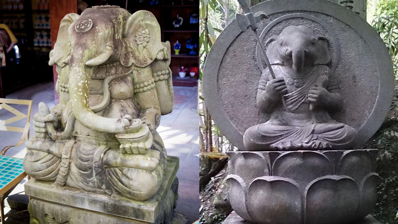 వియత్నాంలో గణేశుడు: ఈ దేశంలో చాం ప్రజలకు గణేశుడు అత్యంత పూజనీయమైన దైవం. వ్యవసాయ శ్రేయస్సుతో గణపతికి ముడిపడి ఉంది. గణపతి ఆరాధన హిందూ,బౌద్ధ సంప్రదాయాలను ప్రతిబింబిస్తుంది. 
