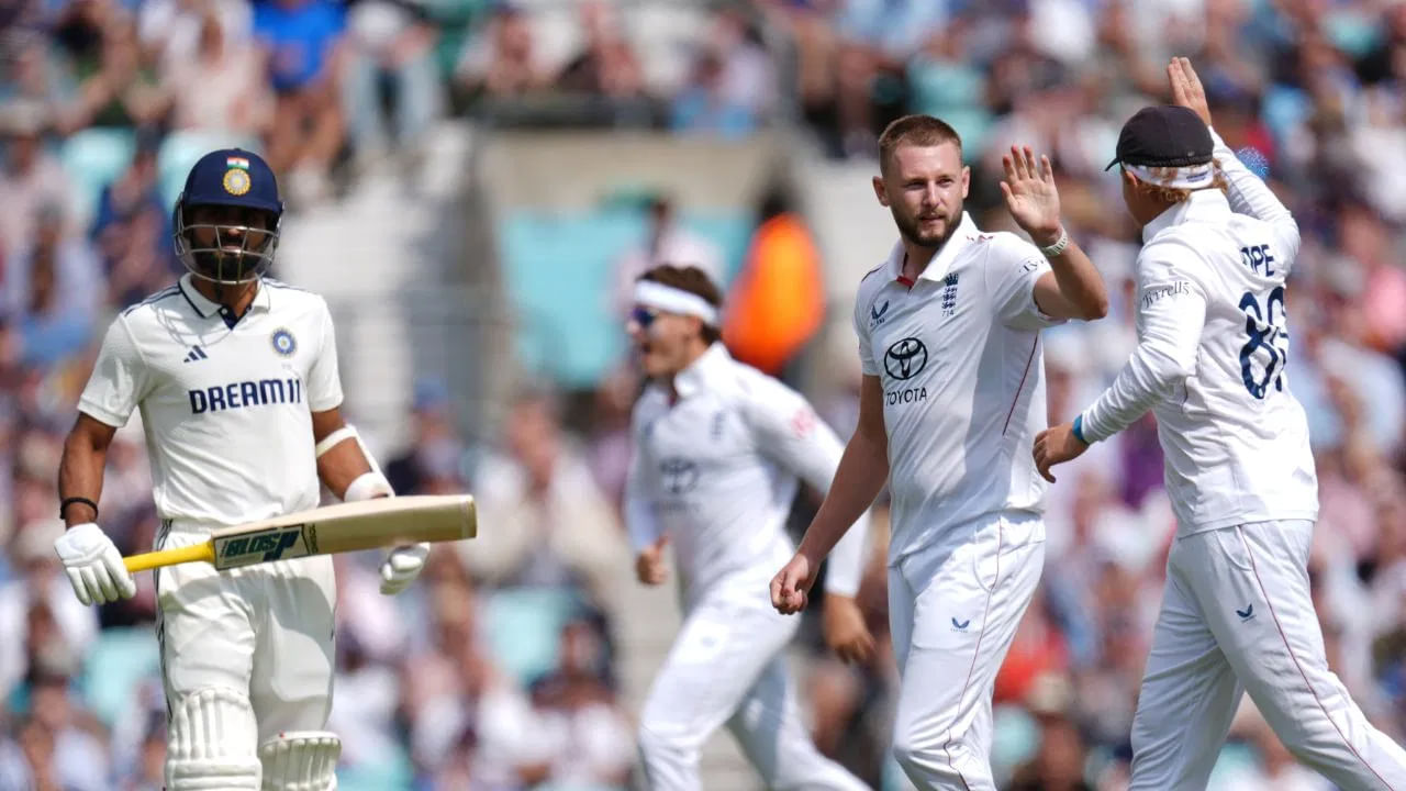 IND vs ENG: 28 నిమిషాల్లోనే కుప్పకూలిన భారత్.. 18 బంతుల్లోనే ఆలౌట్.. గిల్ సేనను గడగడలాడించిన ఇంగ్లీషోళ్లు – Telugu News | India all out for 224 runs ind vs eng 5th test day 2 karun nair half century gus atkinson 5 wickets