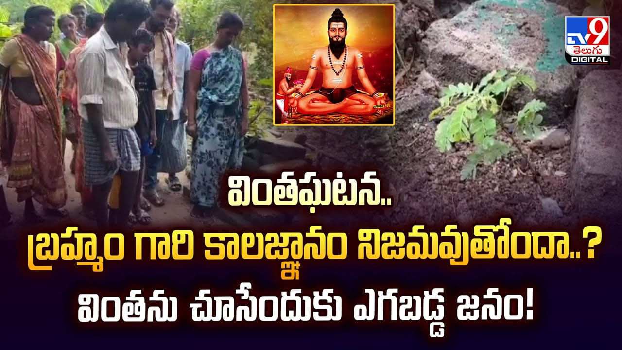 వింతఘటన.. బ్రహ్మం గారి కాలజ్ఞానం నిజమవుతోందా..? వింతను చూసేందుకు ఎగబడ్డ జనం