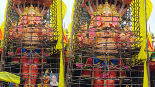 Hyderabad: 600 మంది పోలీసులు, 60 సీసీ కెమెరాలు.. ఖైరతాబాద్ గణేషుడి ఆగమనం మీరూ చూశారా.?