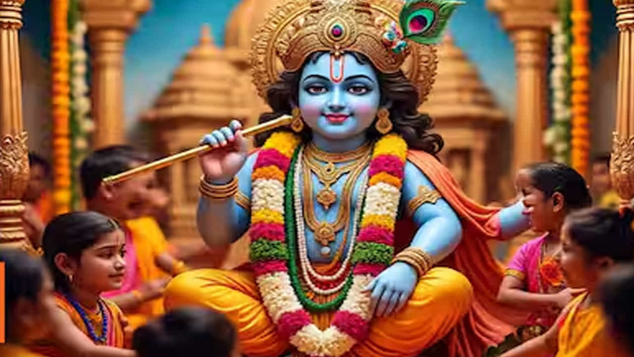బాల గోపాలునికి ప్రత్యేక పూజలు: జన్మాష్టమి రోజున ఉదయం స్నానం చేసిన తర్వాత ఇంట్లోని ప్రార్థనా స్థలంలో బాల్యంలో ఉన్న శ్రీకృష్ణుని విగ్రహం లేదా చిత్రపటాన్ని ఉంచండి. పిల్లలతో పాటు భగవంతుడికి వెన్న, చక్కెర మిఠాయి, పాలు, తులసి దళాలు సమర్పించండి. ఇది ఇంట్లోని చిన్న సభ్యులపై భగవంతుని ఆశీర్వాదం ఉంచుతుందని, వారు ప్రతి రంగంలోనూ పురోగతి సాధిస్తారని నమ్ముతారు.