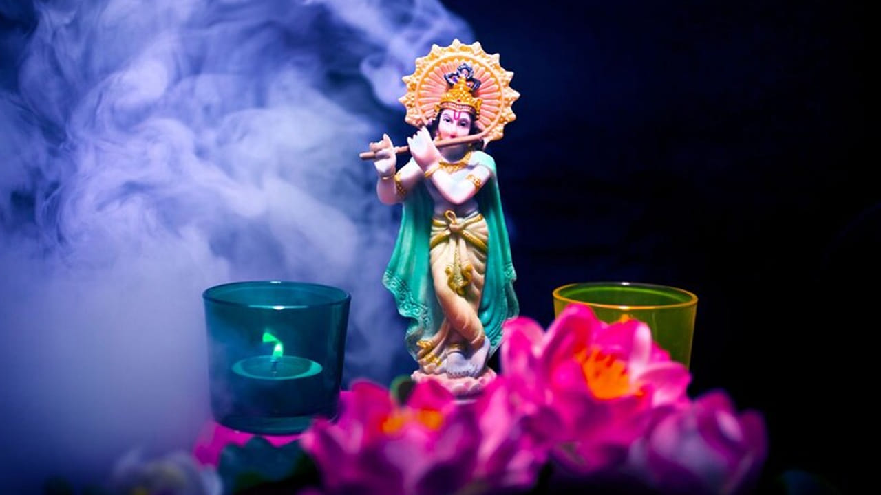 కృష్ణుడు జన్మించిన రోజున అష్టధాతువుతో చేసిన శ్రీ కృష్ణుడి విగ్రహాన్ని ఇంట్లో పెట్టుకోవడం చాలా మంచిదంట. అందువలన ఎవరైతే సమస్యలతో సతమతం అవుతున్నారో, అలాంటి వారు ఈ విగ్రహాన్ని తీసుకొచ్చుకొని ఇంట్లో పెట్టుకోవడం వలన సమస్యల నుంచి బయటపడి సంతోషంగా గడుపుతారంట.