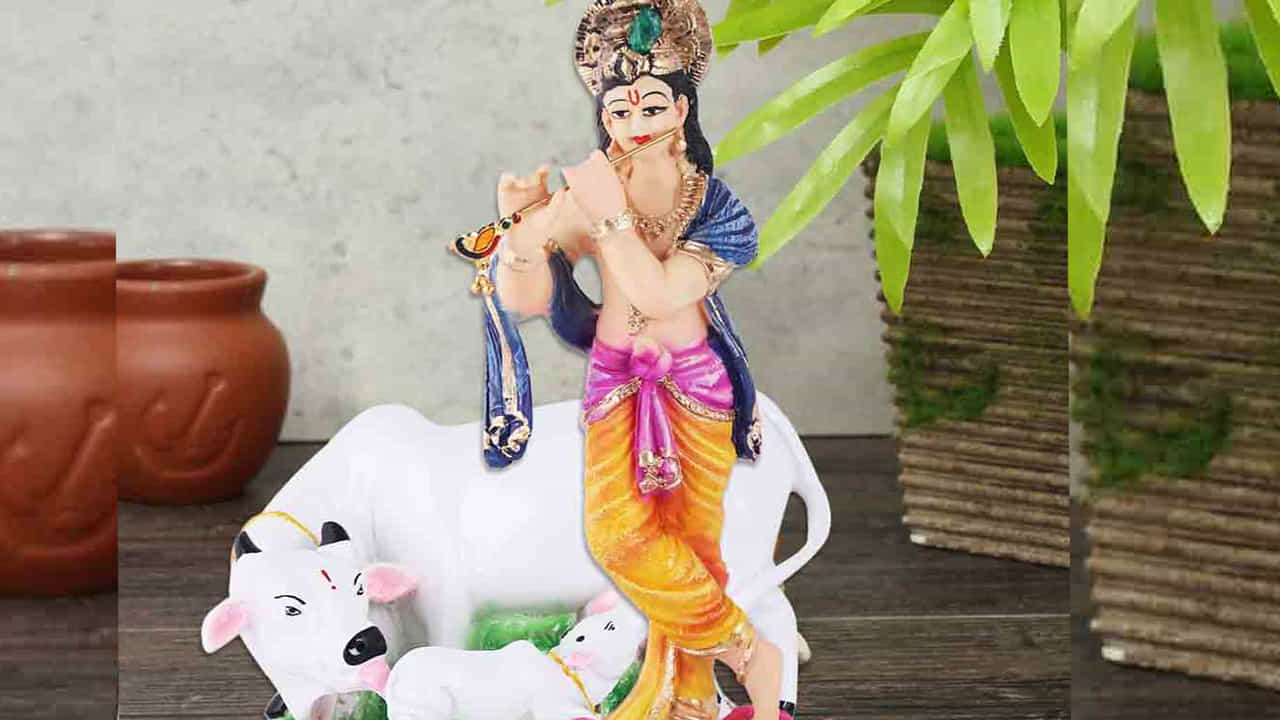 జన్మాష్టమి రోజున కొందరు శ్రీకృష్ణుడిని విగ్రహాన్ని కొనుగోలు చేస్తుంటారు. అయితే అలాంటి వారు ఆవు, దూడతో ఉన్న కన్నయ్య విగ్రహం కొనుగోలు చేసి ఇంటికి తీసుకెళ్లడం శుభప్రదం అంట. దీని వలన వాస్తు దోషాలు తొలిగిపోయి, సంతానం కలుగుతుందని చెబుతున్నారు వాస్తు నిపుణులు.