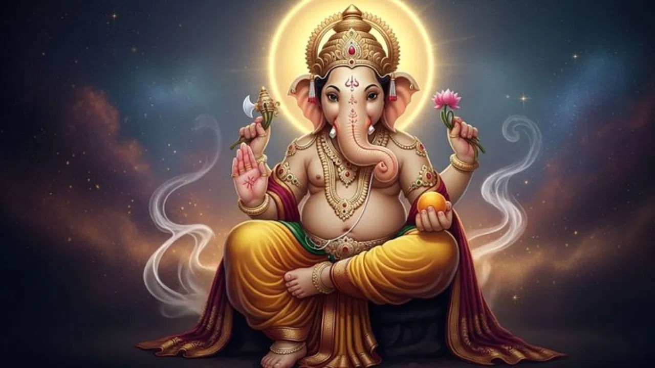 పరశురాముడు.. గణపతి దంతం ఎందుకు విరిచాదంటే: ఒక పురాణం ప్రకారం ఒకసారి పరశురాముడు పరమ శివుడిని కలవడానికి కైలాస పర్వతాన్ని చేరుకున్నాడు. అయితే తండ్రిని కలిసేందుకు వెళ్తున్న పరశురాముడిని గణపతి లోపలి వెళ్ళకుండా అడ్డుకున్నాడు. దీంతో పరశురాముడుకి కోపం వచ్చి.. అతను తన గొడ్డలితో గగణపతి ఒక దంతంపై కొట్టగా అది విరిగి పడిపోయింది. 
