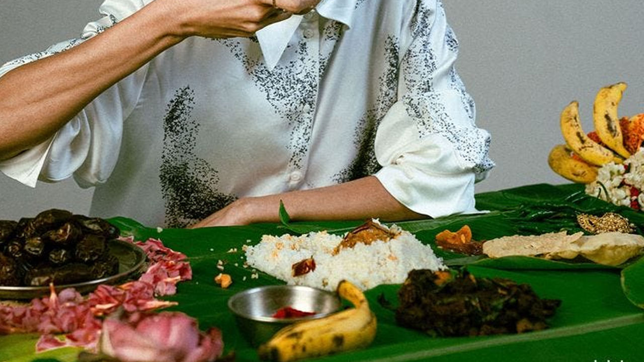 Lunch On Banana Leaf