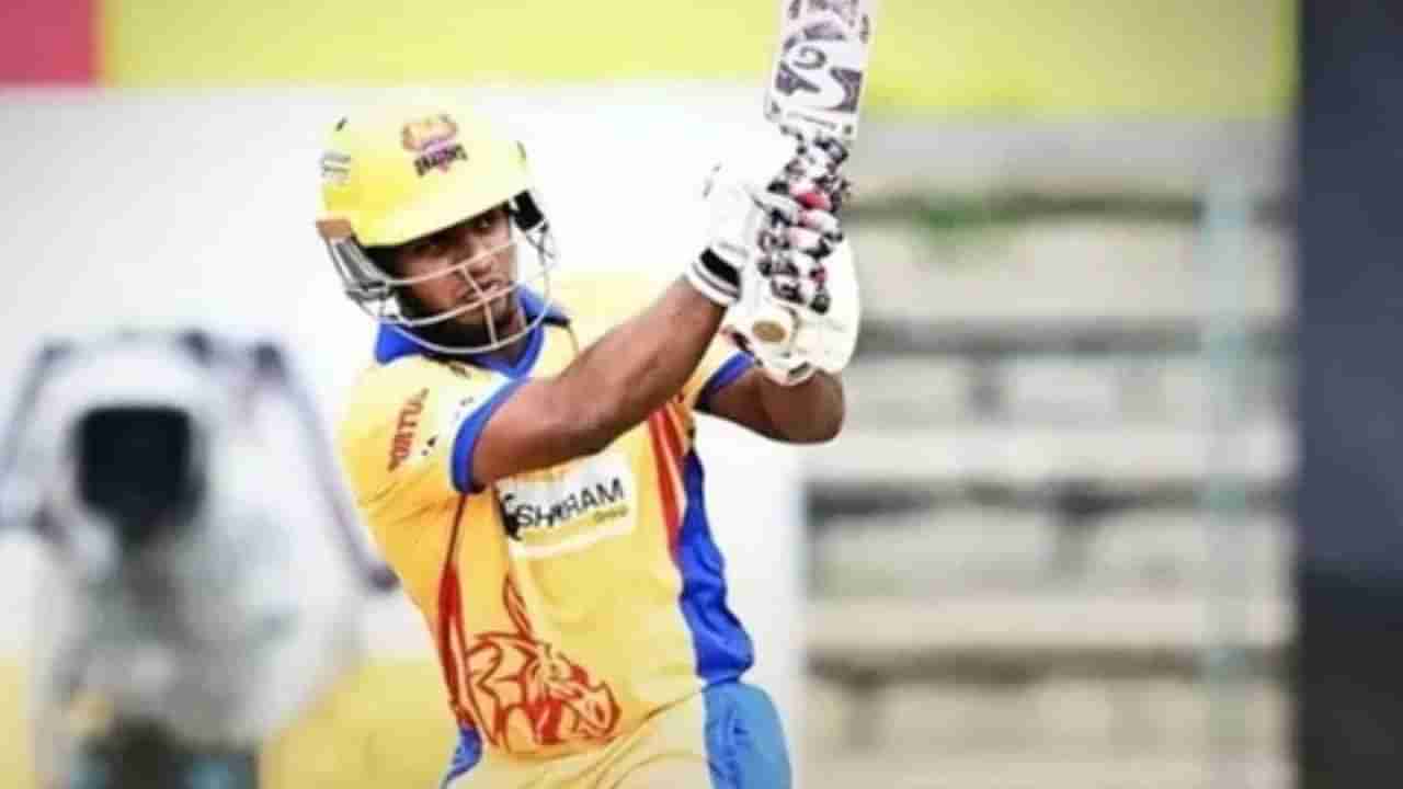 Maharaja T20 Trophy : 6,6,6,6,6.. ఒకే ఓవర్లో 5 సిక్సర్లతో 32 పరుగులు..23 ఏళ్ల ఆటగాడి ఊచకోత