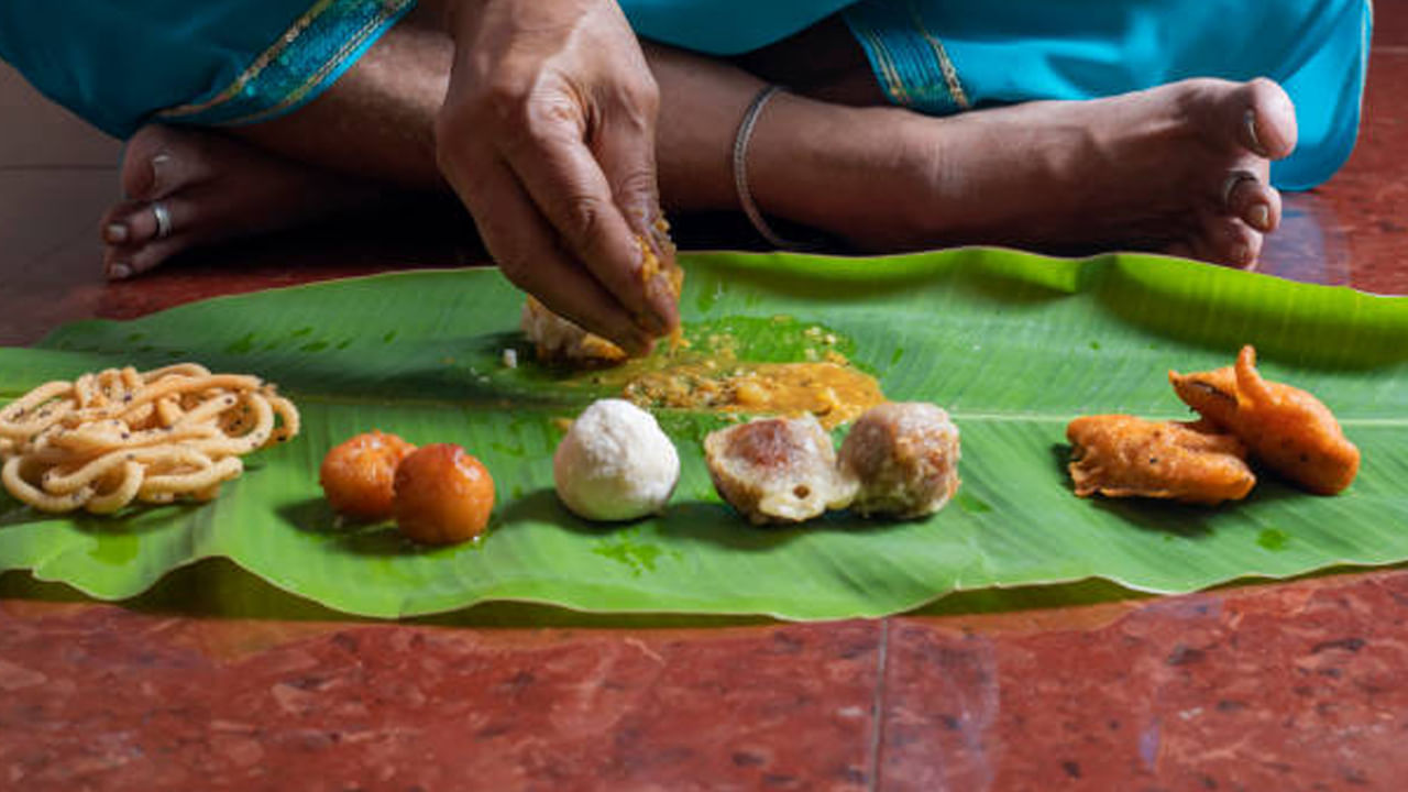 Meal On Banana Leaf