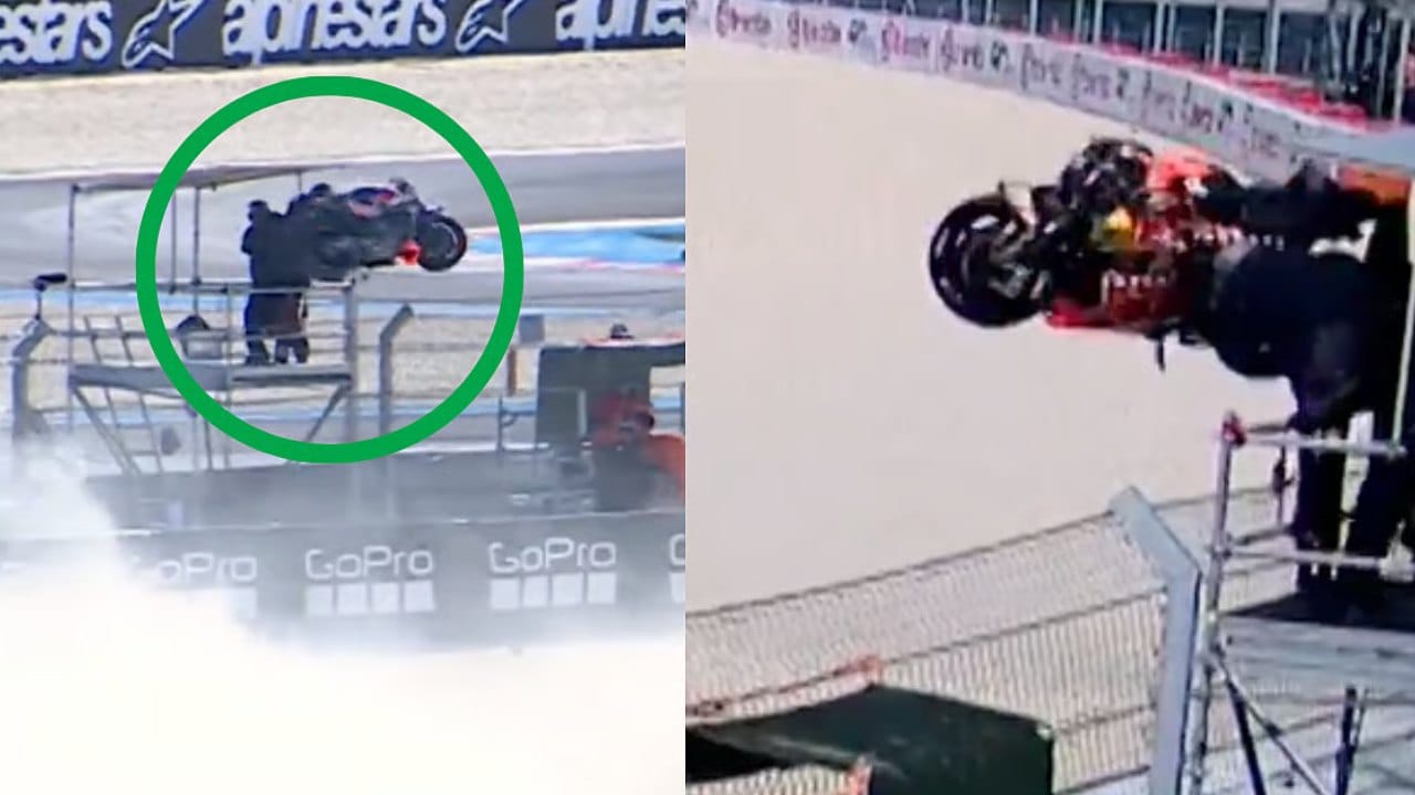 Viral Video : జర్రుంటే చచ్చిపోదునురా.. కెమెరామెన్కు ప్యాంట్ తడిసిపోయింటది..ఫెన్సింగే ప్రాణం నిలబెట్టింది