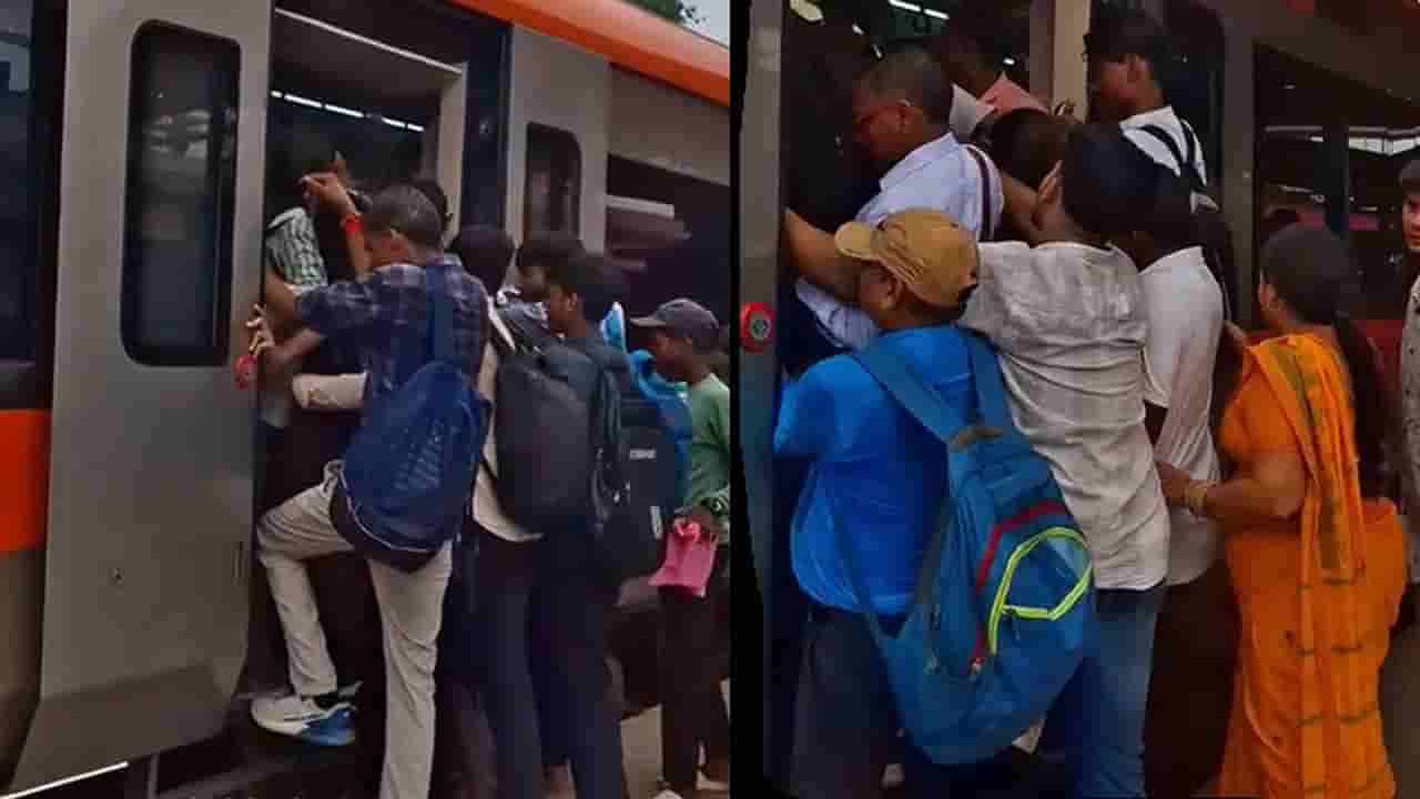 ఇది బీహార్ బాబూ! నమో భారత్ రైలును సైతం నార్మల్ కోచ్‌గా మార్చారు..! షాకింగ్ వీడియో