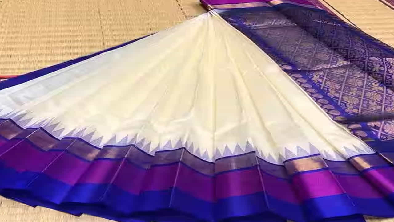 కాంచీపురం పట్టు చీర: భారతదేశంలోని అత్యంత ప్రసిద్ధ పట్టు చీరలలో ఒకటి.. వీటినికంజీవరం చీరలు అని కూడా పిలుస్తారు. వీటిని స్వచ్చమైన పట్టుతో తయారు చేస్తారు. దీని మెరిసే పట్టు, బంగారు జరీ బోర్డర్ వివాహాలు , గొప్ప వేడుకలకు ఉత్తమ ఎంపికగా చేస్తుంది. ప్రతి స్త్రీ తన వార్డ్‌రోబ్‌లో కనీసం ఒక కాంచీపురం చీరను కలిగి ఉండాలని కోరుకుంటారు. 
