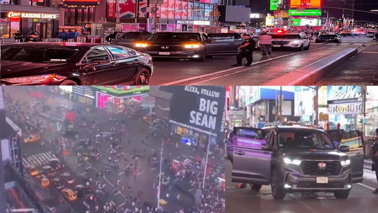 కాల్పుల మోతతో దద్దరిల్లిన ప్రముఖ పర్యాటక కేంద్రం టైమ్స్ స్క్వేర్.. ముగ్గురికి సీరియస్!