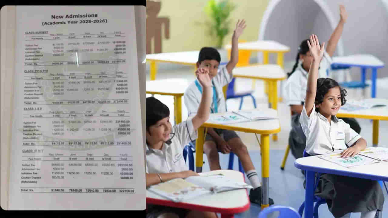 నర్సరీ స్కూల్ ఫీజులు రూ. 2.5 లక్షలు..! జోక్‌ కాదు ఈ ప్రూఫ్‌ చూడండి..