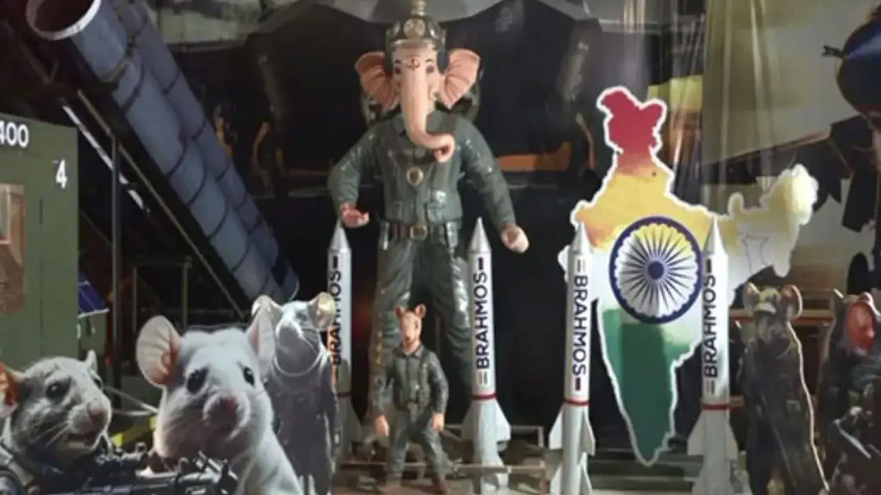 మనల్ని ఎవడ్రా ఆపేది.. ఆపరేషన్ సింధూర్లో దిగిన వినాయకుడు..! ఎక్కడో కాదండోయ్ మన హైదరాబాద్లోనే..