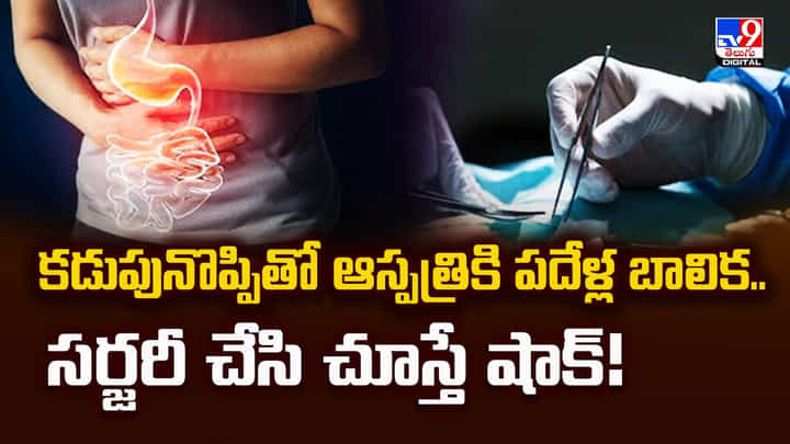 కడుపునొప్పితో ఆస్పత్రికి పదేళ్ల బాలిక.. సర్జరీ చేసి చూస్తే షాక్ కడుపునొప్పితో ఆస్పత్రికి పదేళ్ల బాలిక.. సర్జరీ చేసి చూస్తే షాక్