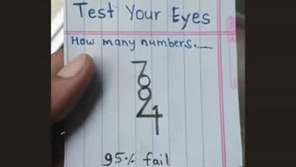 Optical Illusion: మీకో సవాల్.. ఈ ఫోటోలో ఎన్ని అంకెలున్నాయో చెప్పగలరా?.. చెప్తే మీరే తోపులు!