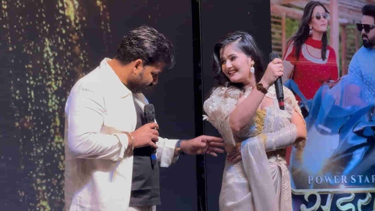 స్టేజ్ పై హీరోయిన్ను ఇబ్బంది పెట్టిన హీరో.. పదే పదే నడుమును తాకుతూ.. వీడియో వైరల్..