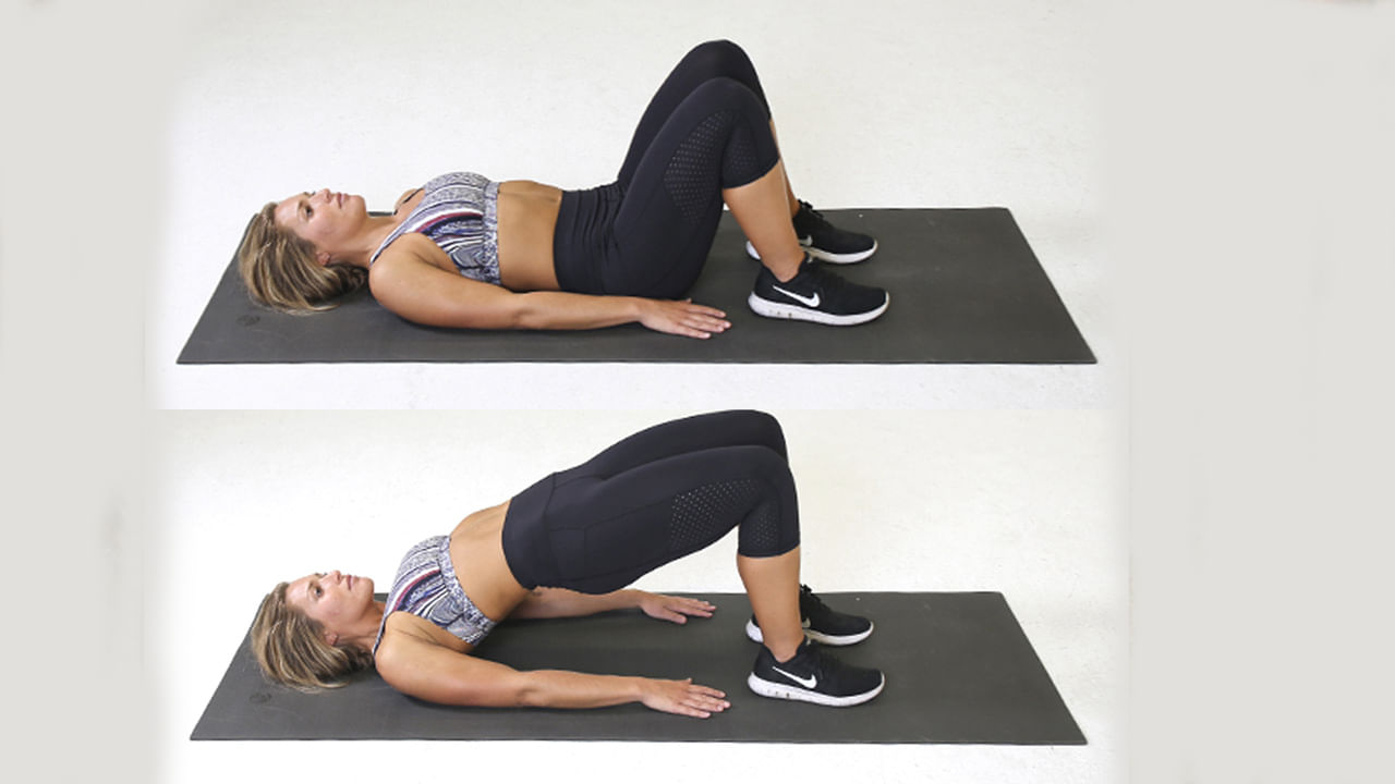 పెల్విక్ టిల్ట్స్: మీ మోకాళ్లను వంచి, పాదాలను నేలపై ఉంచి మీ వీపు మీద పడుకోండి. మీ పొత్తికడుపు కండరాలను నిమగ్నం చేస్తూ, మీ పెల్విస్‌ను మెల్లగా పైకి వంచండి. కొన్ని సెకన్ల పాటు అలాగే ఉండి, ఆపై విశ్రాంతి తీసుకోండి. దీన్ని 10-15 సార్లు పునరావృతం చేయండి. ఇలా చేస్తే ఋతుక్రమ నొప్పి నుంచి బయటపవచ్చు.