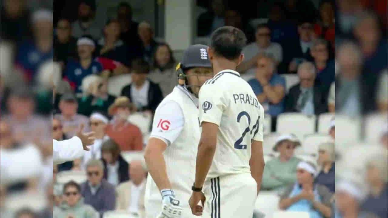 Video: ప్రసిద్ధ్ కృష్ణ, జో రూట్ మధ్య వాగ్వాదం.. ఓవల్‌లో హైటెన్షన్ వీడియో మీకోసం..