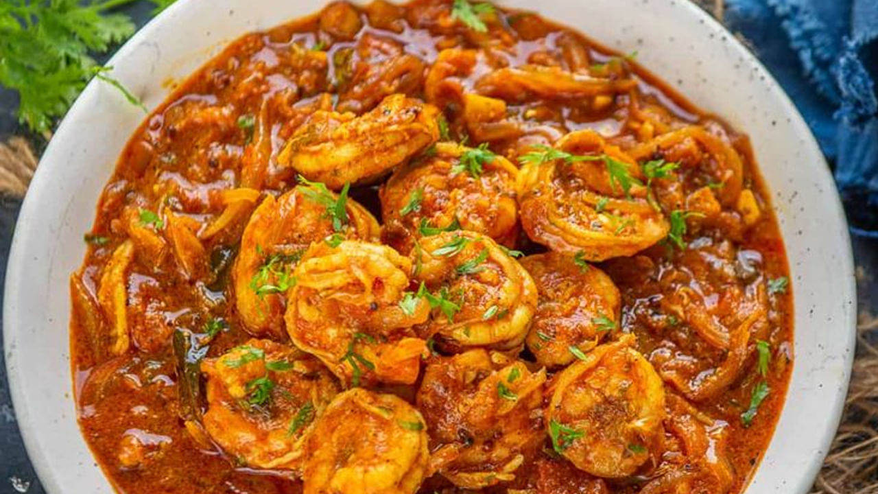 Prawns Curry Bowl