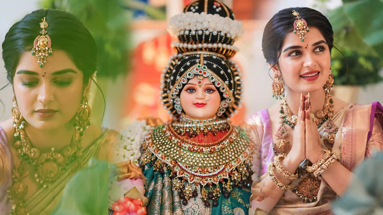 ఇక రీసెంట్ గా ఈ చిన్నది తన ప్రియుడితో కలిసి వరలక్ష్మీ వ్రతాన్ని చేసుకుంది. తనకు కాబోయే భర్తతో పూజలు చేసింది. దీనికి సంబంధించిన ఫొటోస్ నెట్టింట షేర్ చేయడంతో ఇవి తెగ వైరల్ అవుతున్నాయి. వీటిని చూసిన కపుల్ క్యూట్ కపుల్ అంటూ కామెంట్స్ చేస్తున్నారు.