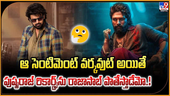 ఆ సెంటిమెంట్ వర్కవుట్ అయితే పుష్పరాజ్ రికార్డ్స్ను రాజాసాబ్ పాతేస్తాడేమో..! ఆ సెంటిమెంట్ వర్కవుట్ అయితే పుష్పరాజ్ రికార్డ్స్ను రాజాసాబ్ పాతేస్తాడేమో..!