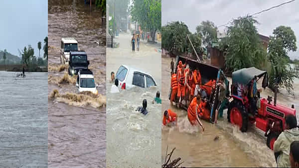 Rajasthan Floods: రాజస్థాన్లో భారీ వర్షాలు, వరద.. అనేక జిల్లాల్లో జనజీవనం అస్తవ్యస్తం.. పొంగుతున్న సరస్సులు