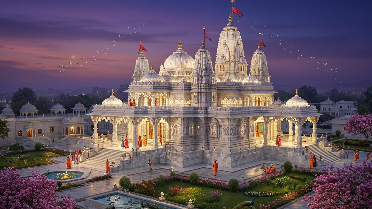 ప్రేమ్ మందిరం ఉత్తరప్రదేశ్‌లోని మధుర జిల్లా సమీపంలోని బృందావనంలో ఉంది. ఇది భారతదేశంలోని అత్యంత ప్రసిద్ధ రాధా-కృష్ణ ఆలయాలలో ఒకటి. 54 ఎకరాల విస్తీర్ణంలో ఉన్న ఈ దేవాలయం.. తెల్లని ఇటాలియన్ పాలరాయితో నిర్మించబడింది. ప్రేమ్ మందిర్, రాధా కృష్ణ, సీతా రాముల జీవితాలలోని ముఖ్య ఘట్టాలను వర్ణించే శిల్పాలకు ప్రసిద్ధి చెందింది.  ఈ దేవాలయం జగద్గురు శ్రీ కృపాలు జీ మహారాజ్ నిర్మించారు. 
 