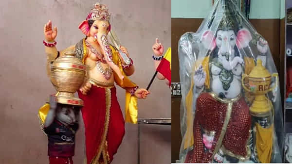 ఆపరేషన్ సిందూర్ నుంచి ఆర్సీబీ తొలి ట్రోఫీ వరకు.. మార్కెట్లో ఆకట్టుకుంటున్న వెరైటీ వినాయకులు!