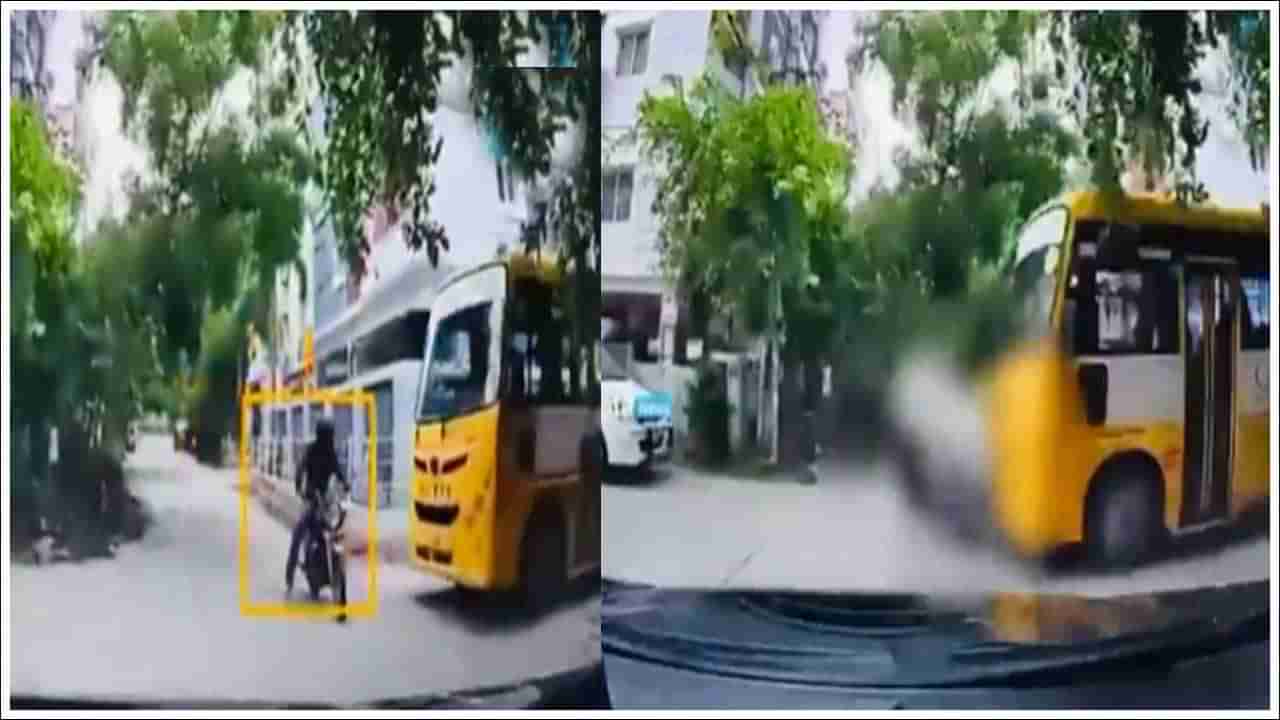 Viral Video: భద్రం బ్రదర్ అంటున్న పోలీసులు.. ఈ యాక్సిడెంట్ చూస్తే రోడెక్కాలంటే వణుకు పుడుతుంది