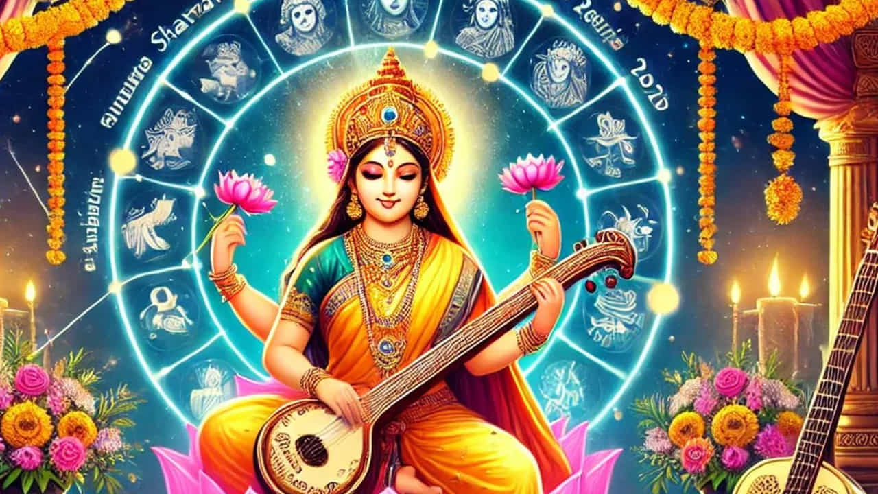 జ్యోతిష్య శాస్త్రంలో గ్రహాలకు, రాశులకు , నక్షత్రాలకు మాత్రమే కాదు దేవుళ్ళకు కూడా ప్రముఖ్యుత ఉంది. శివుడు, శని, కృష్ణుడు, గణపతి వంటి దేవుళ్ళు మనుషుల జీవితంపై ప్రభావాన్ని చూపిస్తారని నమ్మకం. అదే విధంగా చదువుల తల్లి సరస్వతీ దేవికి జ్యోతిష్య శాస్త్రంలో ప్రత్యేకమైన ప్రాముఖ్యత ఉంది. అమ్మవారికి కొన్ని రాశులంటే అమితమైన ఇష్టం. వారిపై ఎల్లప్పుడూ అమ్మవారు తన ఆశీస్సులను అందిస్తుంది. విశేషమైన ప్రయోజనాలను కలిగిస్తుంది. అంతేకాదు వారు చేపట్టిన ప్రతి పనులో విజయం సాధించే విధంగా పరిస్థితులు ఏర్పడేలా చేస్తుంది. జ్యోతిష్య శాస్త్రం ప్రకారం సరస్వతి దేవి ఇష్టమైన అనుగ్రహం పొందే రాశులు ఏమిటో ఈ రోజు తెలుసుకుందాం.