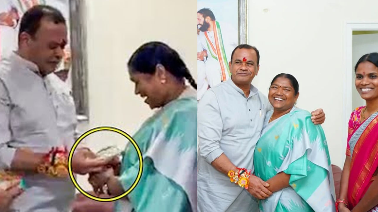Seethakka: రాఖీ కట్టిన సీతక్క.. 'మంచి చీర కొనుక్కో' అంటూ కోమటిరెడ్డి ఎంతిచ్చారో తెలుసా..?